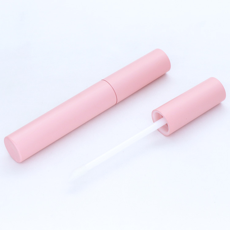 10ml Plastic Empty Pink Lip Gloss,Mascara, Fiber Tube, Eyeliner Tube, Hair Finishing,Eyelash Tube Bottle Cosmetic Containers