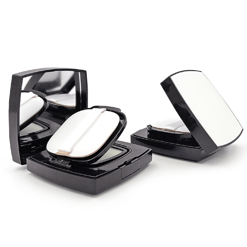 13g Square Foundation Air Cushion Box Concealer BB Cream Package Material with Powder Puff Empty Plastic Box