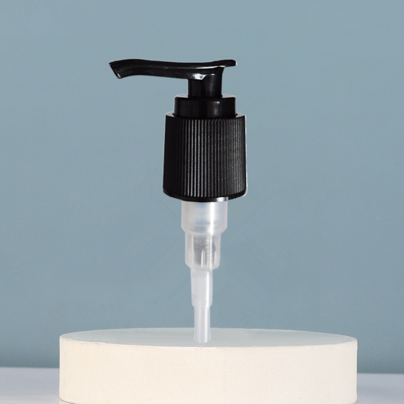 24/415 Black Vertical Stripe Thread Disinfectant Hand Wash Body Lotion Pump