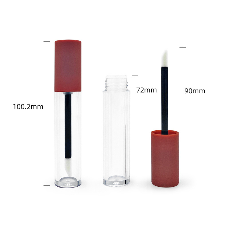 6g Empty Lipstick Tube Lip Balm Soft Tube Clear Lip Gloss Frosted Cosmetic Packing Container