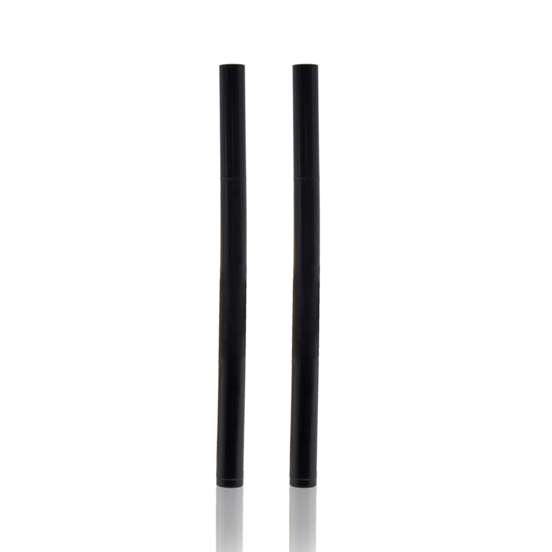 Custom Black 3g Single Head Liquid Eyeliner Pencil Plastic Tube With Cotton Core Inside