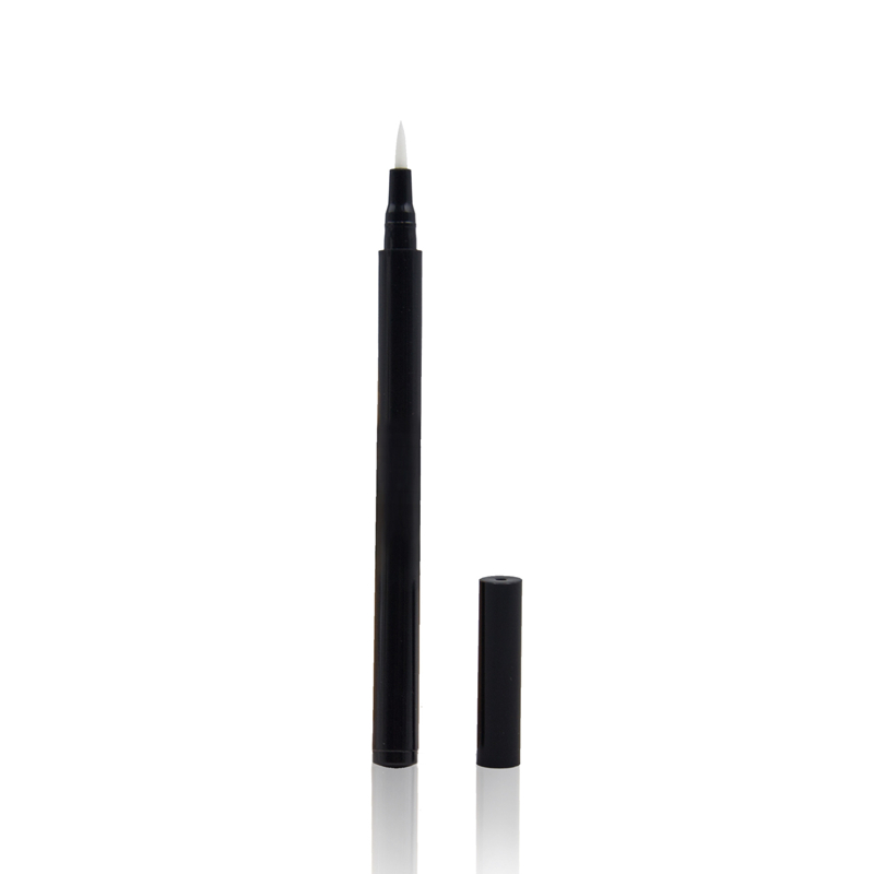 Custom Black 3g Single Head Liquid Eyeliner Pencil Plastic Tube With Cotton Core Inside