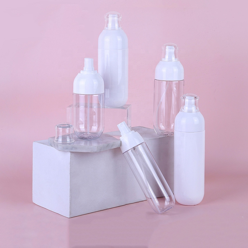 Customized Plastic Cosmetic Dispenser Bottle PP Sprayer Cream Lotion Pump Bottle