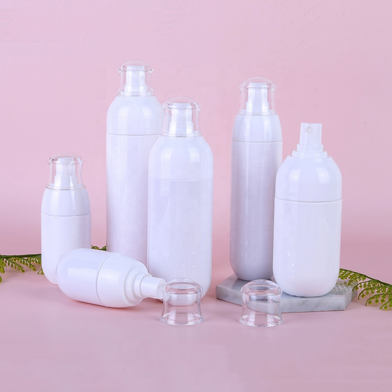 Customized Plastic Cosmetic Dispenser Bottle PP Sprayer Cream Lotion Pump Bottle