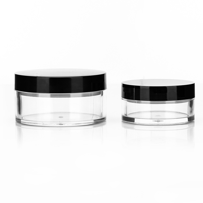 20g 50g Empty Powder Jar Plastic High Quality Loose Powder Sifter Jar Box Pot Cosmetic Container