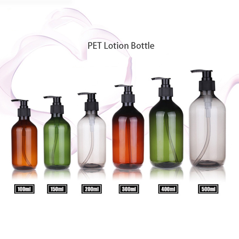 Non Spill Customized Color Plastic Shampoo Bottle Dispenser Long Nozzle Hand Sanitizer Bottle Screw Lotion Bottle